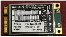 Ericsson F5521GW GOBI3000 Mini PCIe HS2340 gsm edge, GPRS HSPA + 21 MB gps Беспроводная wifi карта для HP 2560 P 8460 P