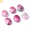 CSJA Wholesale No Hole Oval Colorful Natural Loose Gem Stone Beads for Lady DIY Handcrafted Pendants Rings Jewelry Making F272 ► Photo 2/6