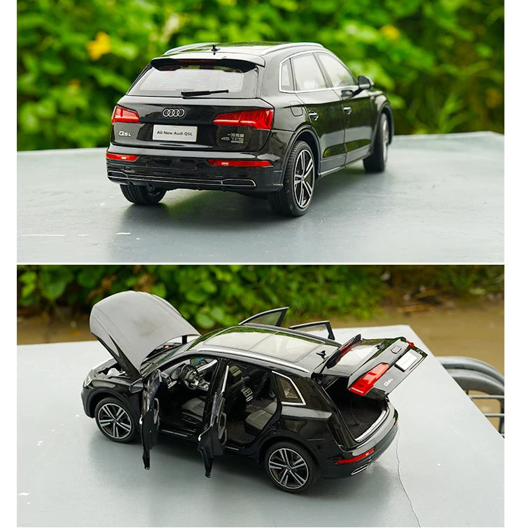 1:18 оригинальная упаковка Q5L SUV модель автомобиля из сплава, высокая модель имитации коллекции, подарочная упаковка