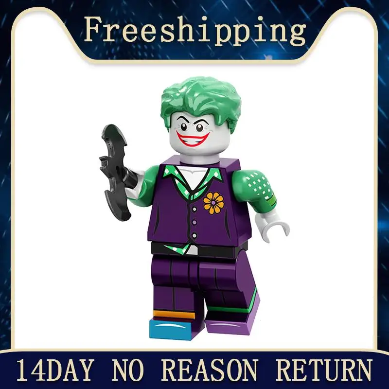 

Super Heroes Building Blocks Joker Angry Clown Harleen Quinzel Action Figures Legoings Ninijaoed Toys For Children PG1626