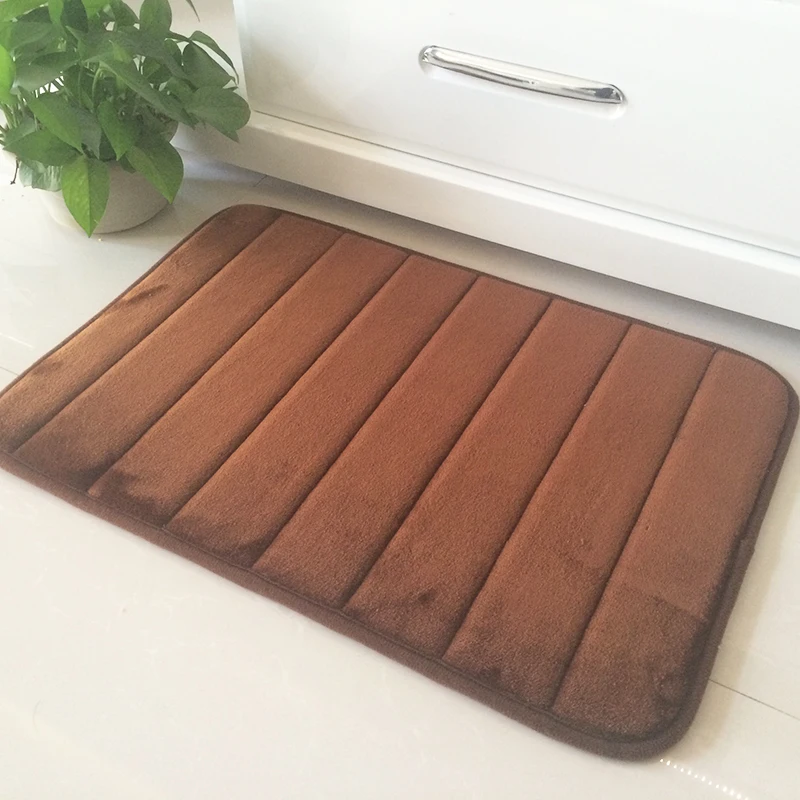 

40*60CM/50*80CM slow rebound memory foam rugs and carpets bathroom Free Shipping