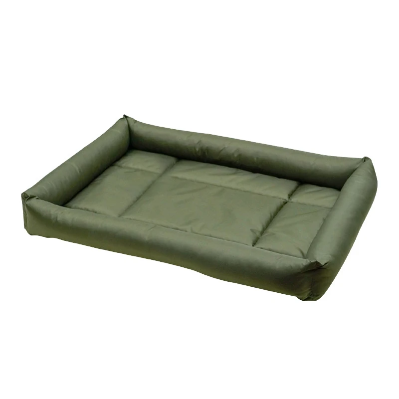 7 цветов S-3XL кровать для собак Оксфорд водонепроницаемый кошка кровать мягкий хлопок Лето Большая собака кровать для Хаски питбуль - Цвет: Green