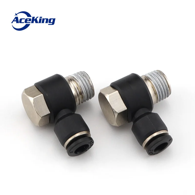 

Black outer hexagonal pneumatic fitting connector ph4-m5/01/02/03/04 ph4/6/8/10/12 cylinder air tube quick insert fast