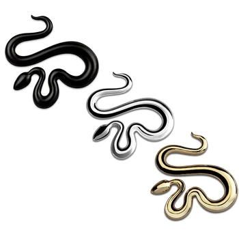 

1pcs Car Stickers Snake Emblem Auto Truck Decoration Decals For Audi Tt Mercedes W212 VW Passat B5 Toyota Chr BMW X5 E70 Renault