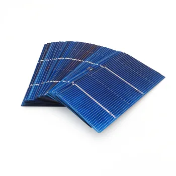 

50Pcs Solar Panel DIY Solar Cells Polycrystalline Photovoltaic Module DIY Solar Battery Charger Painel Solar 0.54W 78*39mm