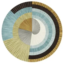 Модные абстрактные Nordic круглый ковры кофе стол спальня гостиная напольный коврик детский коврик Компьютер стул для поворотного кресла коврики