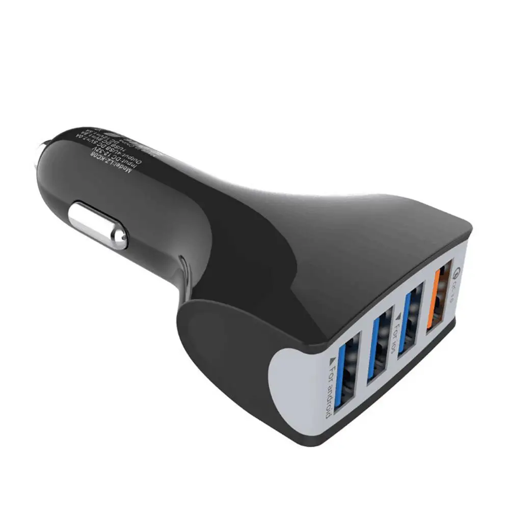 4 USB Автомобильное зарядное устройство многофункциональное 1 для QC 3 0 быстрое