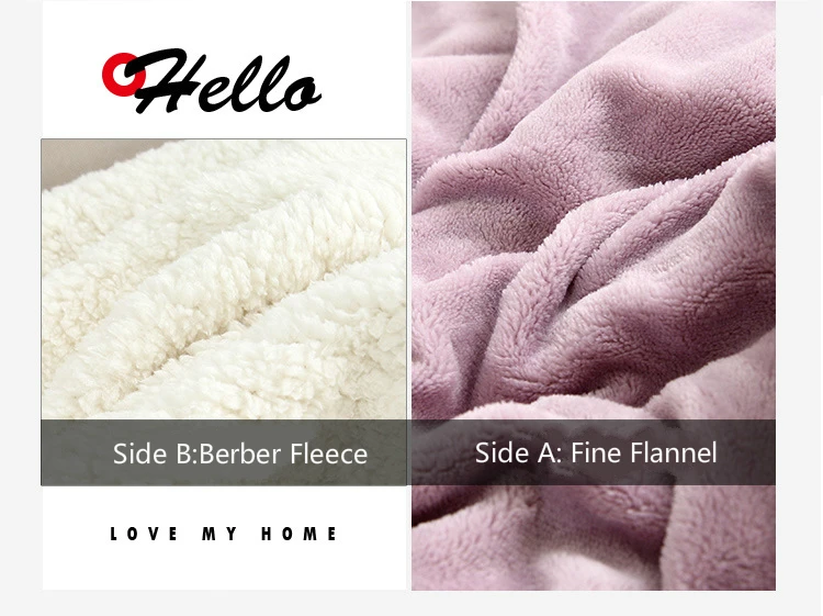 New Wearable Functional Blanket Coral Fleece Air Conditional Double Lamb Fur Sofa Cover Sweatshirt Office Shawl Blanket