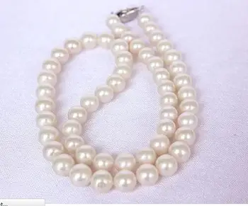 

gorgeous 8-9mm south sea pearl necklace 18inch 925s
