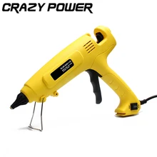 CRAZY POWER 150W-300W Industry Use Professional Dual Power Hot Melt Glue Gun Power Adjustable Repair Kit Tools Power Tools S-808