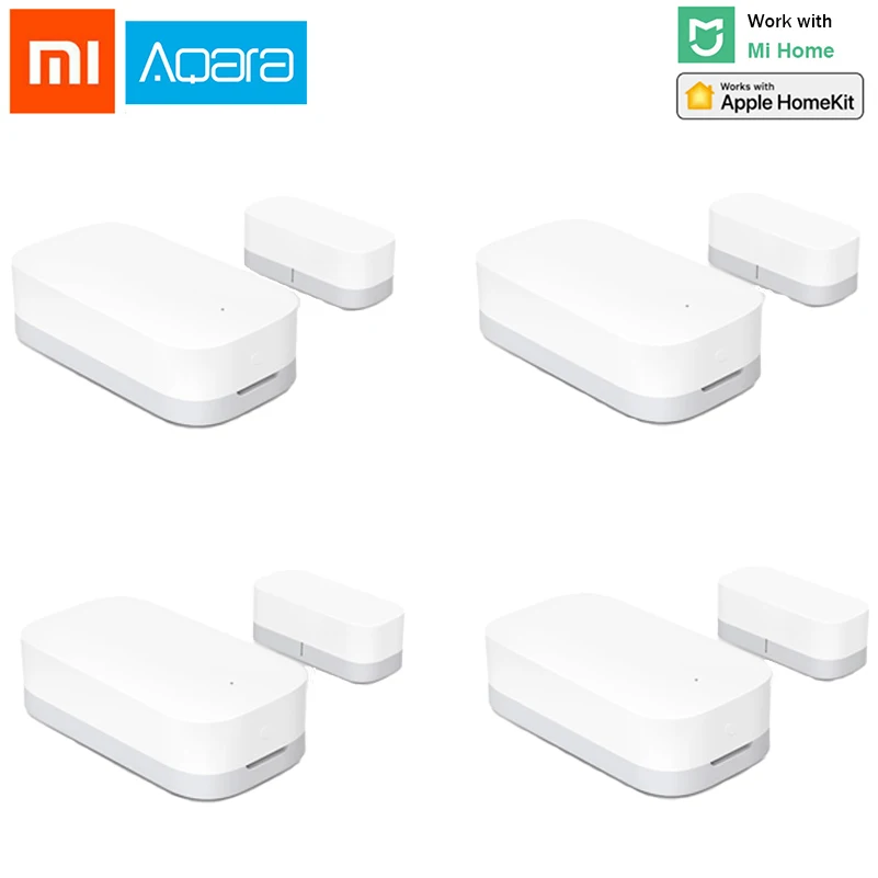 Xiaomi Aqara датчик окна двери умный дом Xiaomi Zigbee функция дистанционного управления сигнализация датчик двери безопасности двери окна