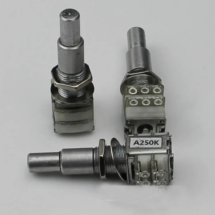 Double layer electronic Guitar potentiometer. Electric Guitar Bass