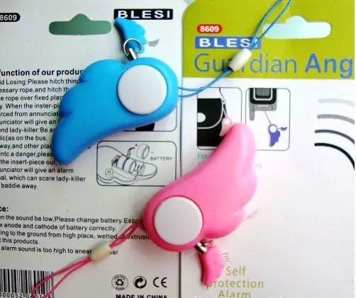 burglar alarm angle wings alarm Anti-rape device Mobile phone anti-lost alarm personal alarm