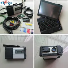 2018 New! WIFI MB SD C5 compatible with mb star diagnosis c4 v2018.07 software 250gb hdd support multi languages in x201t tablet