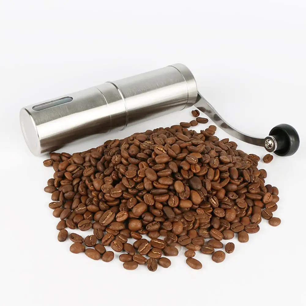 

Manual Coffee Grinder Stainless Steel Coffee Grinder Thickness Can Adjustable Durable Convenient Portable Kitchen Tool