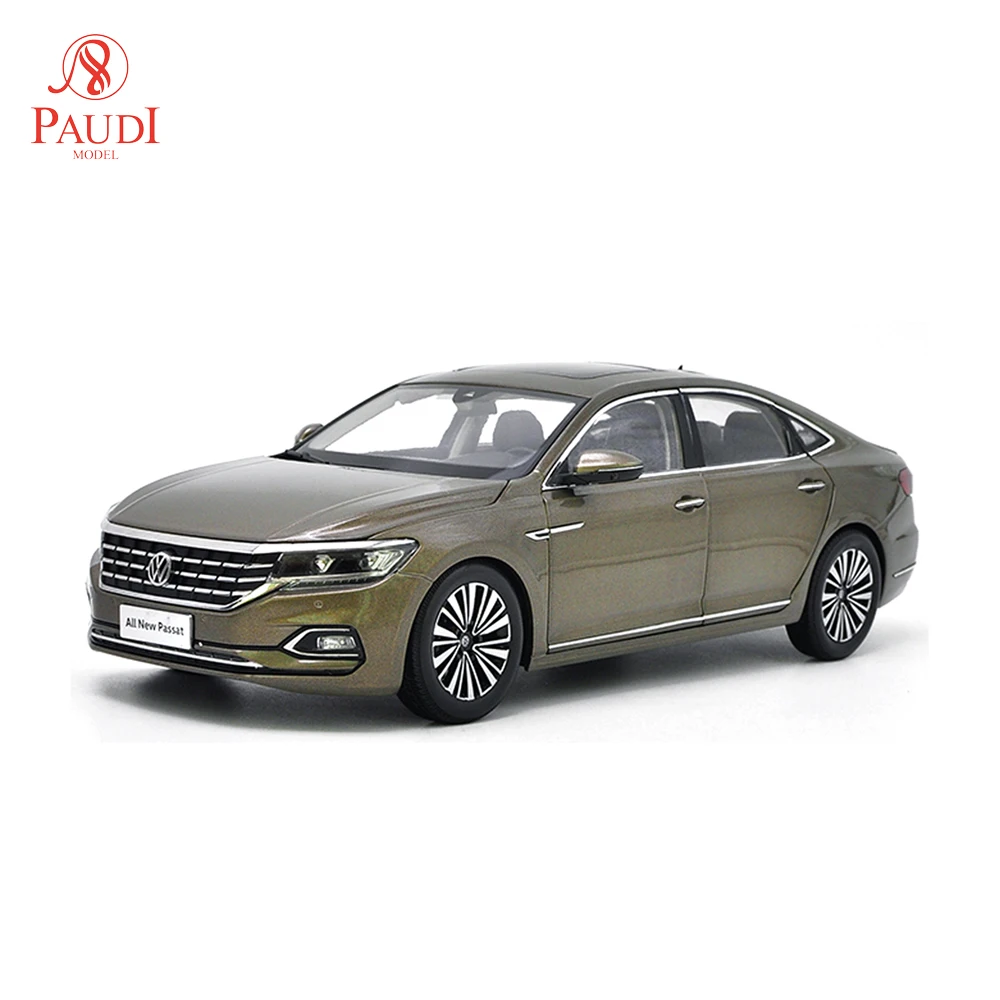 1:18 1/18 1 18 Volkswagen новая Passat Gold 2018 статическая имитация литых под давлением