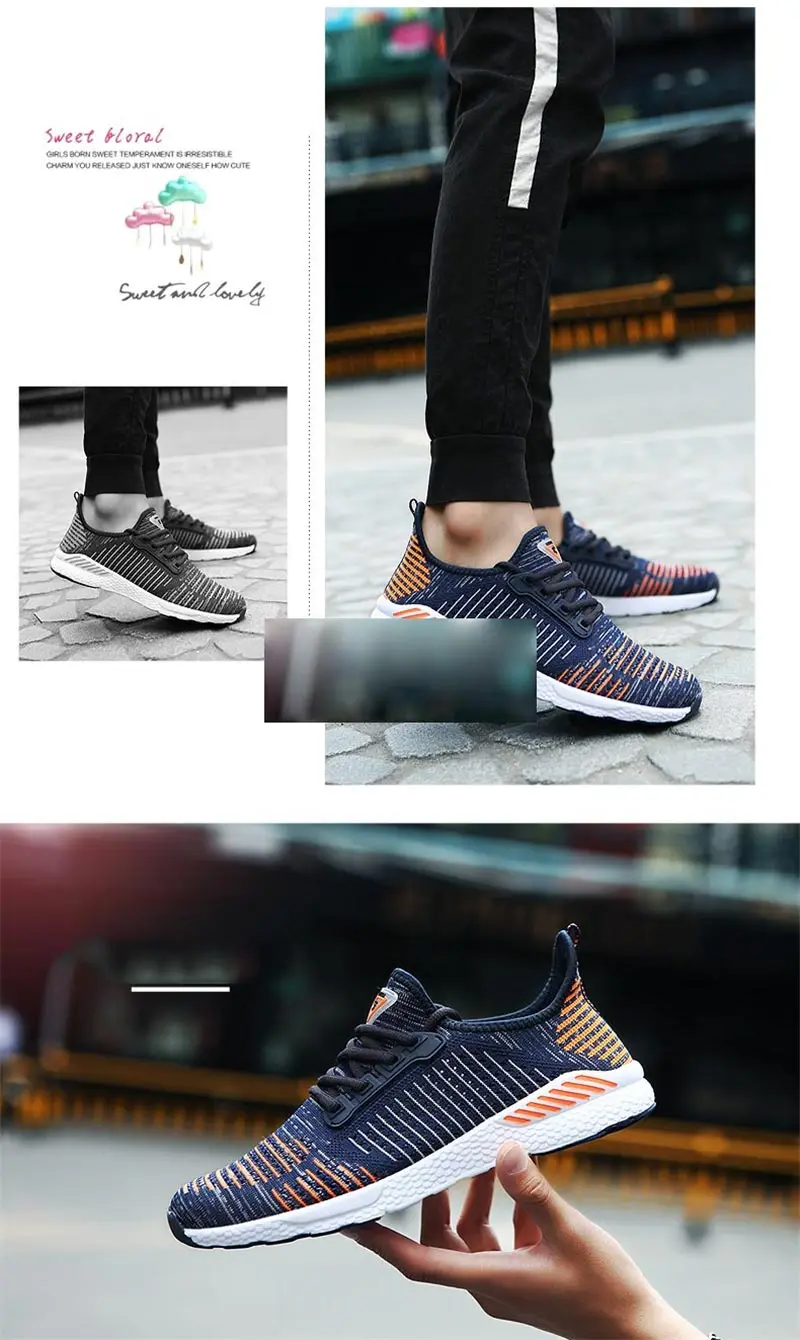 Hundunsnake/Мужская обувь большого размера; мужские кроссовки для бега; спортивная мужская обувь; спортивная летняя мужская обувь; Sapatenis; мужская синяя обувь; chaussure homme B-031