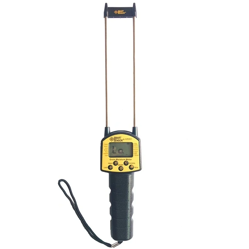 Smart Sensor AR991 Digital Moisture Meter Grain Moisture Meter Use For Corn,Wheat,Rice,Bean,Wheat Flour Fodder Rapeseed Seed