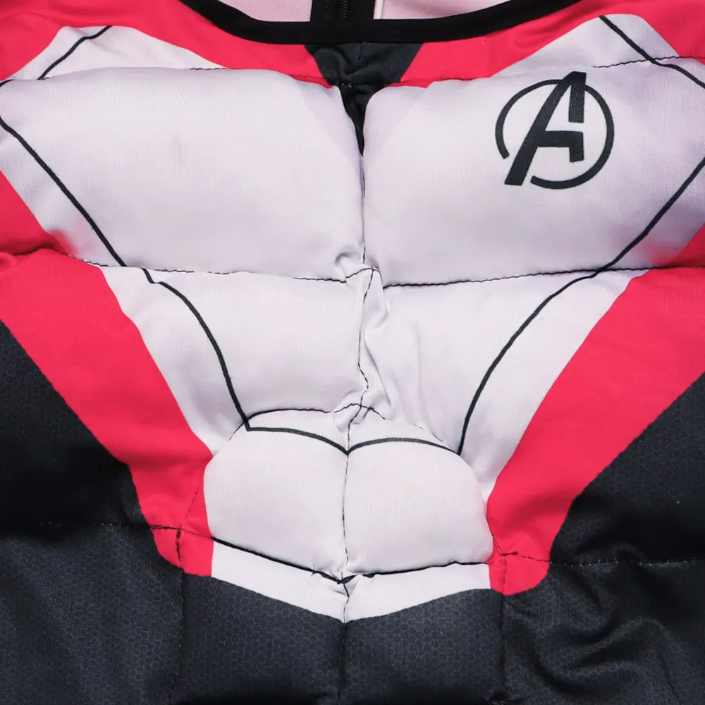 Avengers 4 Endgame Quantum Muscle Costume boys Children Captain America Iron Man Cosplay Costume Mask Halloween Costume for Kids