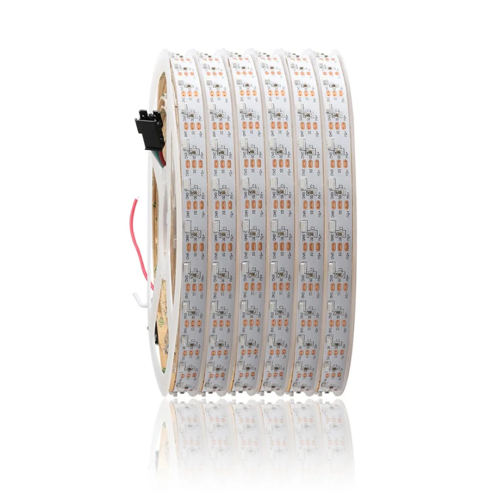 Светодиодная лента DC5V 335 с боковым излучением Адресуемая SK6812 60 светодиодов/м WS2812B