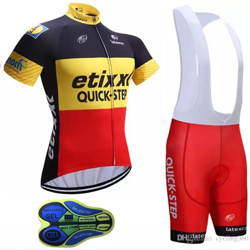 Quick step 2019 Pro Team Cycling Jersey New Men Bicycle Clothing uniformer Shorts Set Ropa Ciclismo Bike Clothes shirt Maillot