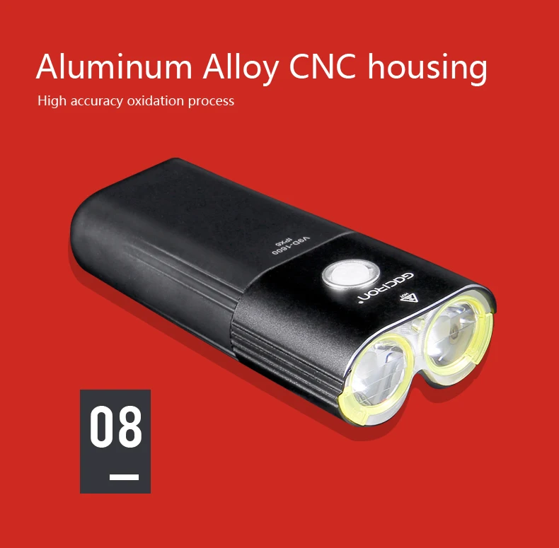 Best GACIRON Bike Front Headlight Cycling Bicycle Rechargeable Flashlight IPX6 Waterproof 5000mAh 1600Lumen LED Lamp Bike Accessories 11 Best GACIRON Bike Front Headlight Cycling Bicycle Rechargeable Flashlight IPX6 Waterproof 5000mAh 1600Lumen LED Lamp Bike Accessories 11