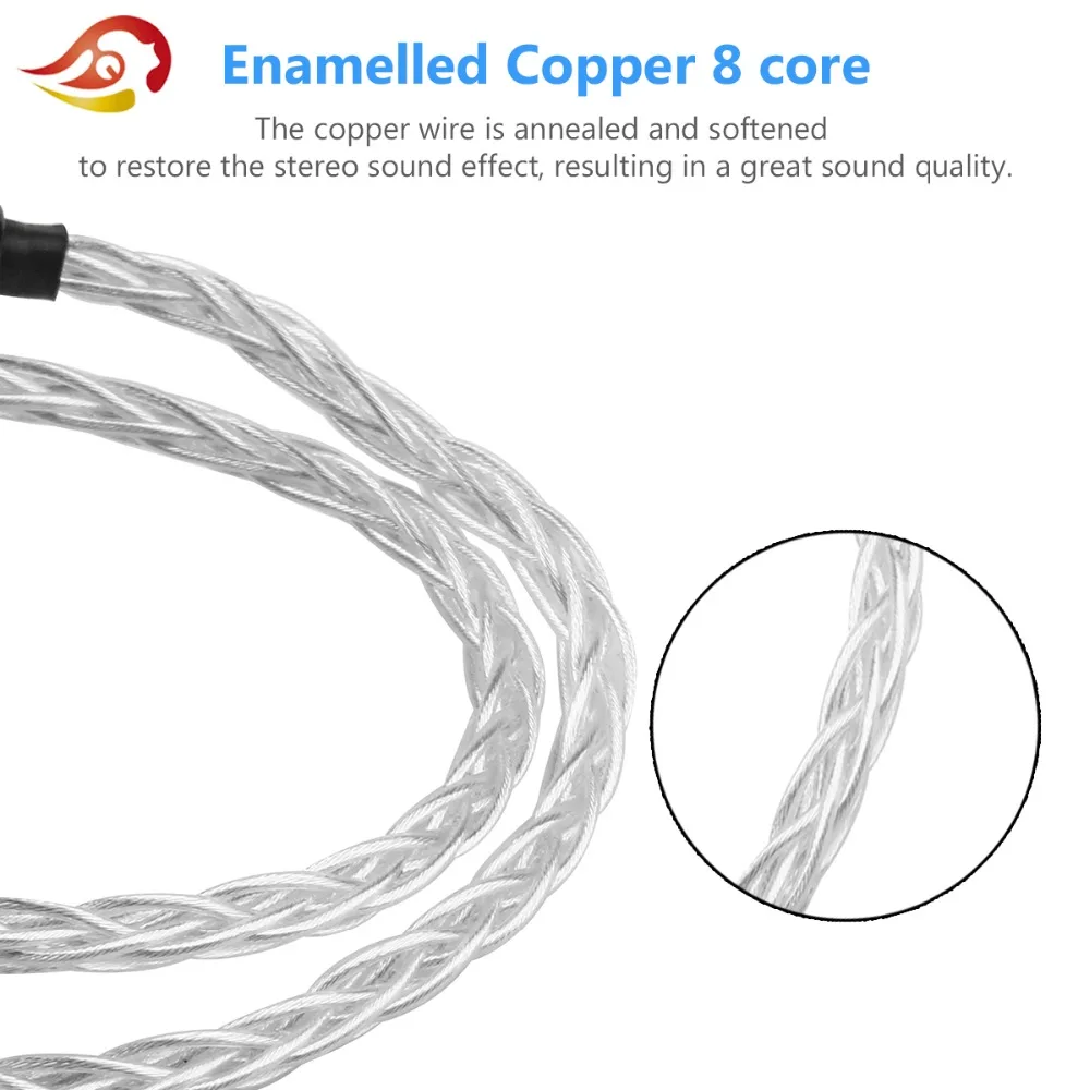 QYFANG Jack 3 5 Audio Cable 3 5mm Speaker Wire Aux Cable Car Headphone Braided Line Male to Male Stereo Audio Gold Plated Cord