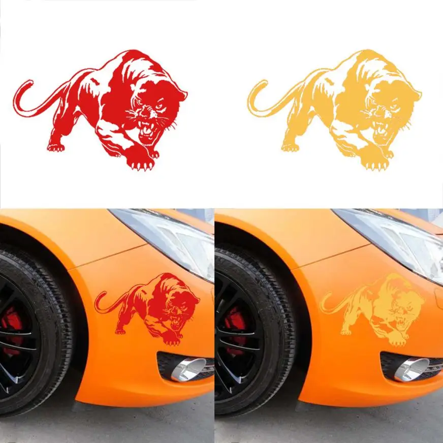 2018 New Arrival Best Selling Universal Car Styling Fiery Wild Tiger