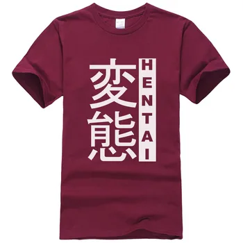 

ahegao T-shirt for men fashion brand cotton Casual Short Sleeves hentai printed T shirt Male Tops Cool Tee T388