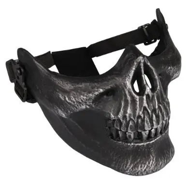 

Skull Skeleton Airsoft Paintball Half Face Protect Mask
