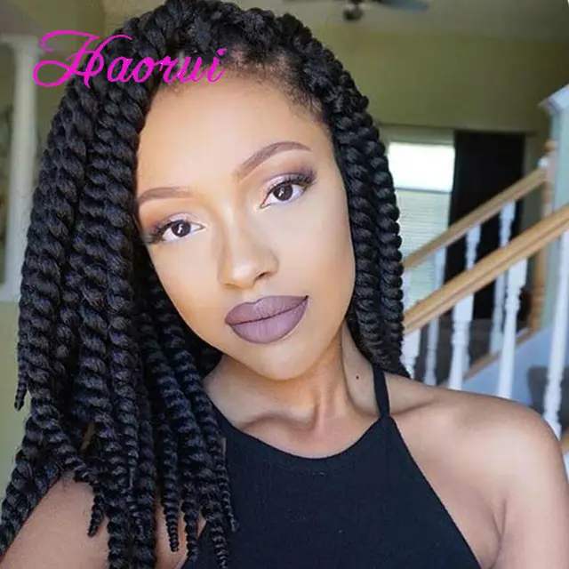 Slim Havana mambo twist crochet braids hair 14inch Crochet Braids Hair ...