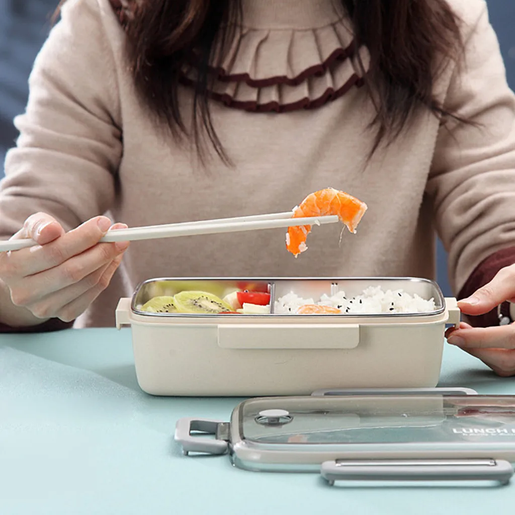 

2019 Multilayer Stainless Steel Insulation Lunch Bento Box Food Container Dinnerware Food Storage Container Lunchbox bento box