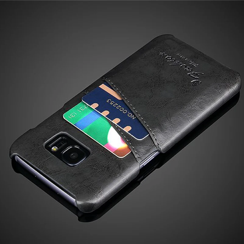 Роскошный чехол бумажник для Samsung S7 Edge из искусственной кожи с текстурой