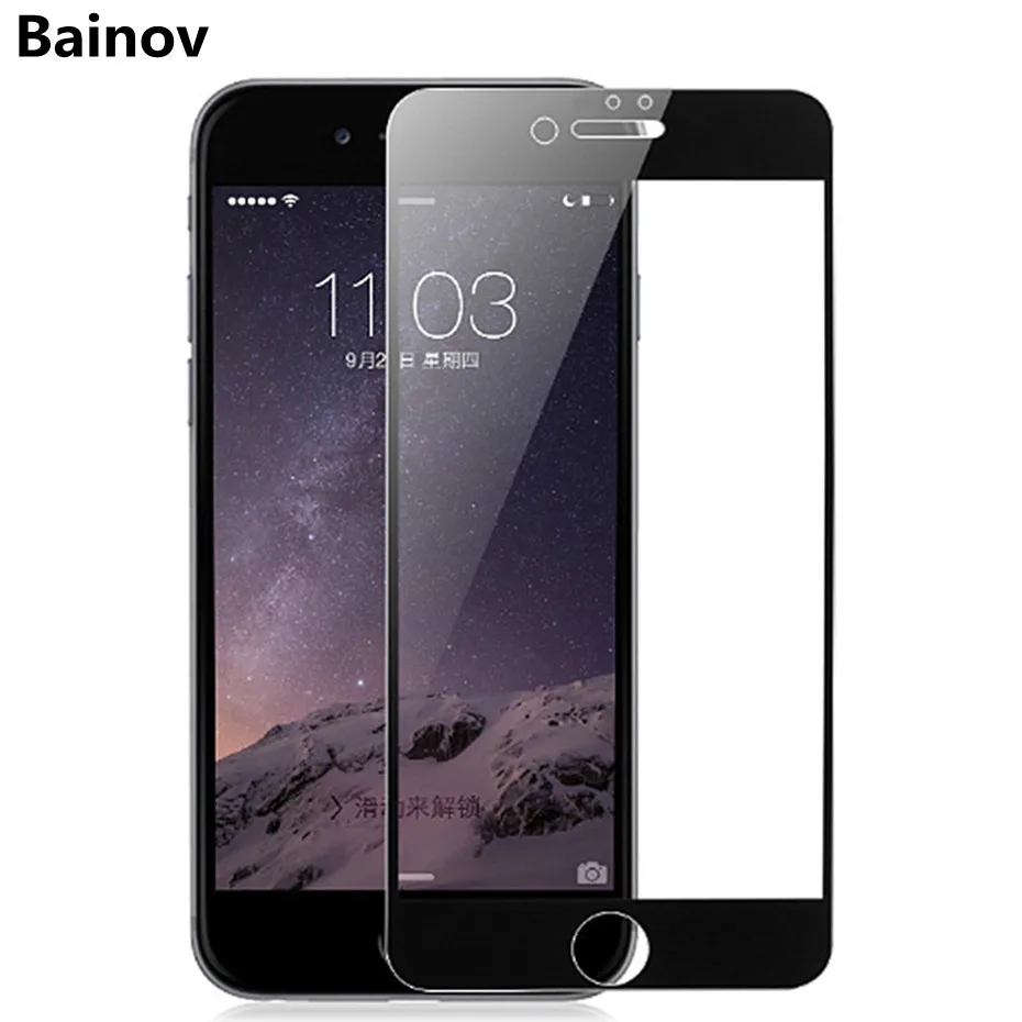 

9H full cover protective glass for iphone 8 7 6 6s X XS XS MAX 5s se 5 screen protector tempered glass on iphone 6 6s 7 8 plus