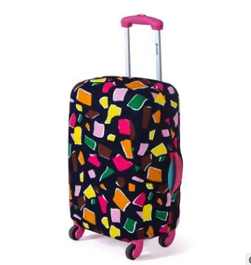 ETya чехол для чемодана в дороге, для путешествий, защитный чехол для чемодана на колесиках, чехол для чемодана, чехол для чемодана, незаменимый, пыленепроницаемый, эластичный чехол, аксессуары для путешествий - Цвет: 1