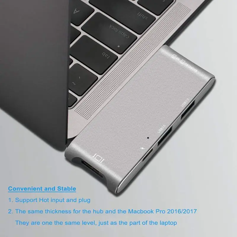 Usb type C концентратор адаптер 7 в 1 USB с 4K HDMI/VGA порт 3USB 3 0 порты зарядный SD/Micro