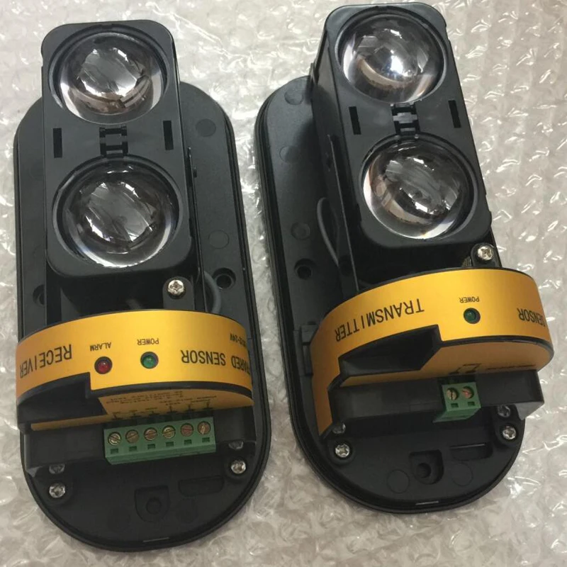 2 луча фотоэлектрический внутренний/наружный невидимый барьер двойной луч ИК сигнализация датчик 100 м инфракрасный детектор костюм для системы сигнализации