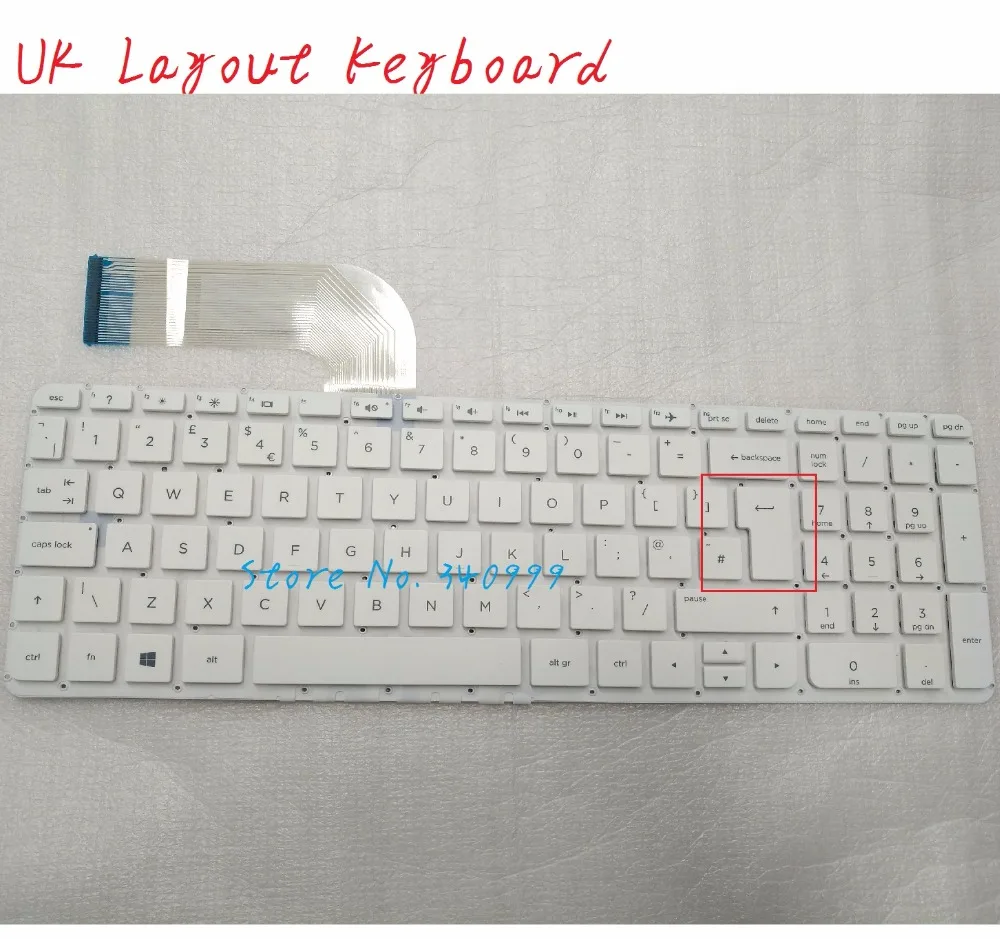 Новинка для клавиатуры hp Pavilion 15-p 15-p087ca 15-p088ca 15-p100dx 15-p133cl 15-P000 15-Pxxx UK | Компьютеры и