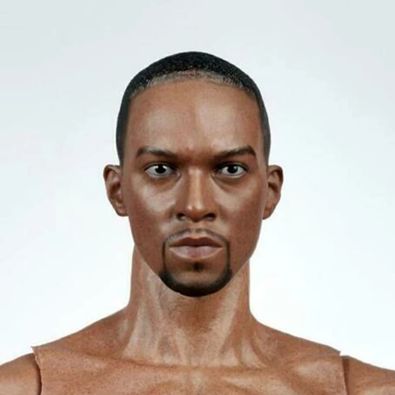

1/6 Captain America: Civil War Sam Wilson Head Sculpt Model F 12" Male Figures Fit 12" Action Figure Body
