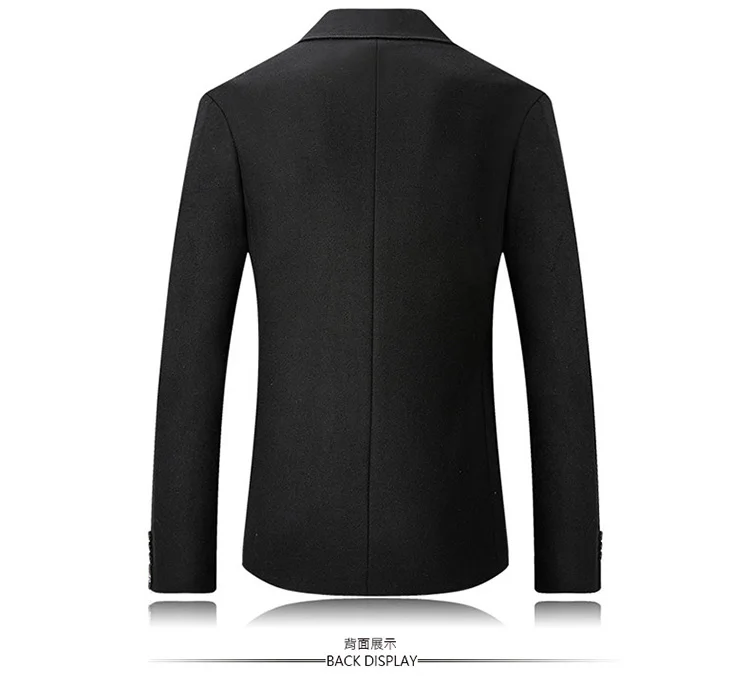 2017 новое поступление зимние стиль мужчины бутик хлопок пиджаки Мода Повседневная однобортная, Мужская хлопчатобумажное пальто M-3XL