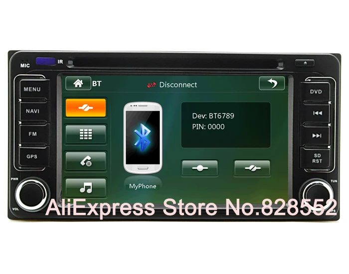 Flash Deal Free Shipping Car DVD GPS For Old Series Toyota RAV4 corolla Land Cruiser Prado Camry Previa With Radio MP3/MP4 Ipod BT 2