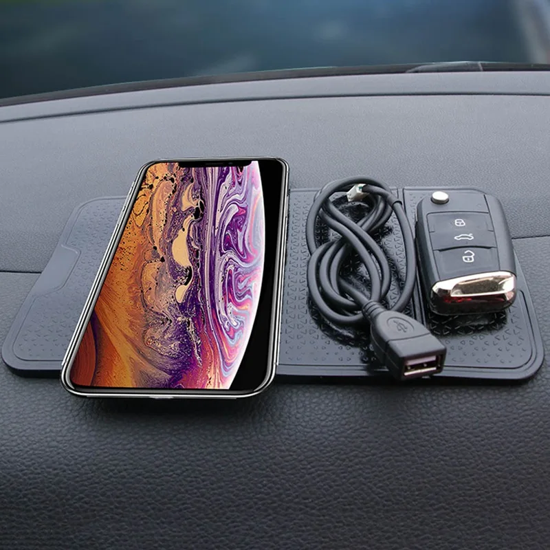 

Foldable Non-slip Car Phone Holder Pad Car Dashboard Anti Slip Magic Sticky Pad Strongly Sticky Non-slip Gripping Surface