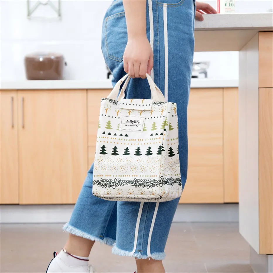 Travel Food Organizer Bag Kitchen Dinner Thermal Storage Bag Kids Lunch Box Handbag Waterproof Fruit Container4