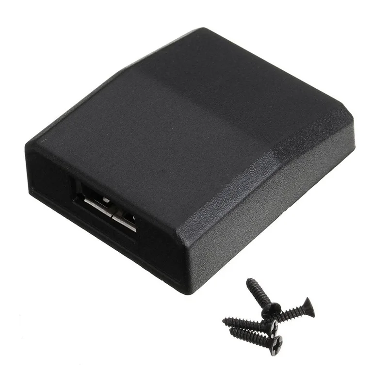 

Solar Panel Fold Bag USB Junction Box DIY Special For Charger 5V 2A Plastic Case Black