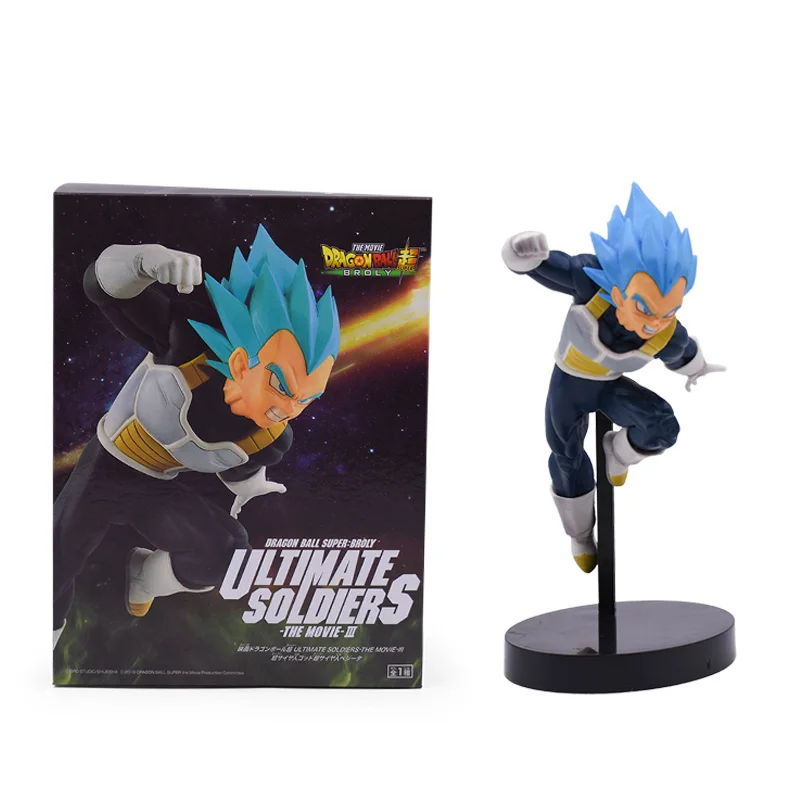 

Anime Dragon Ball Z Super Ultimate Soldiers Movie Vegeta Broly Figurine PVC Action Figure Collectible Model Toy Doll