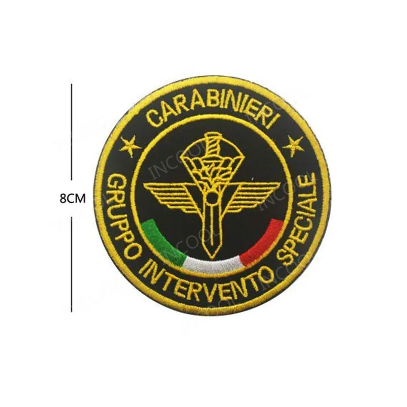Итальянская итальянская GIGN Франция отражающая вставка вышивка военные патчи