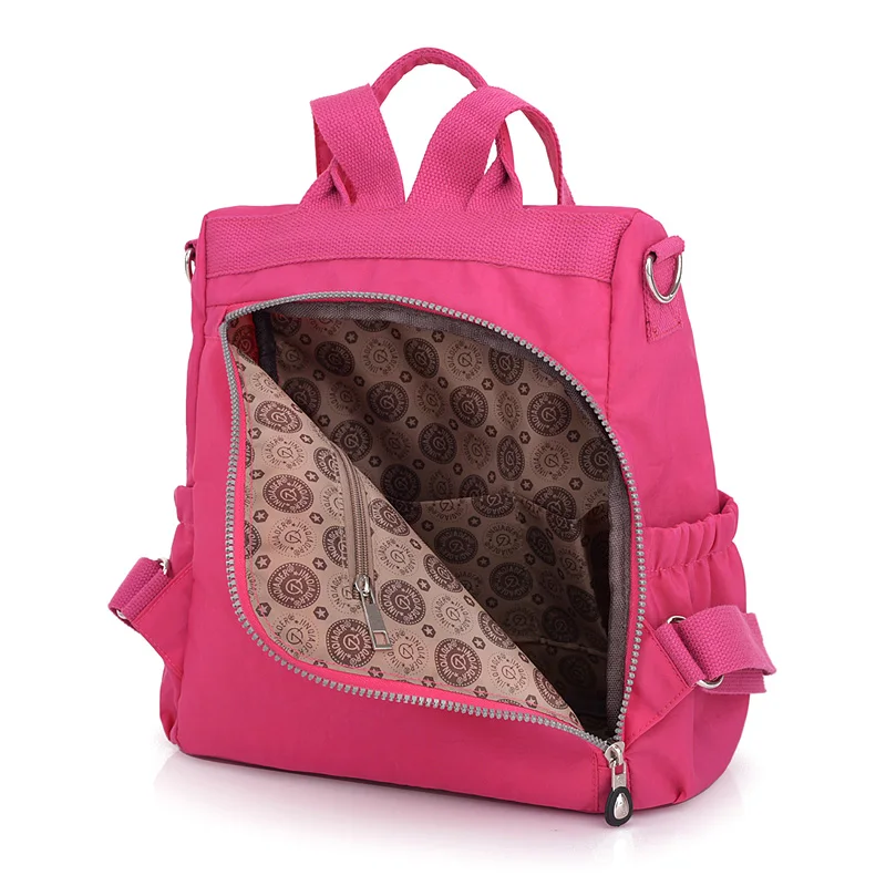 Las mujeres de mochila de sólido de las señoras de moda de ocio mochila mochilas mujer multifunción bolso adolescente bolsa de viaje Las mujeres de mochila de sólido de las señoras de moda de ocio mochila mochilas mujer multifunción bolso adolescente bolsa de viaje