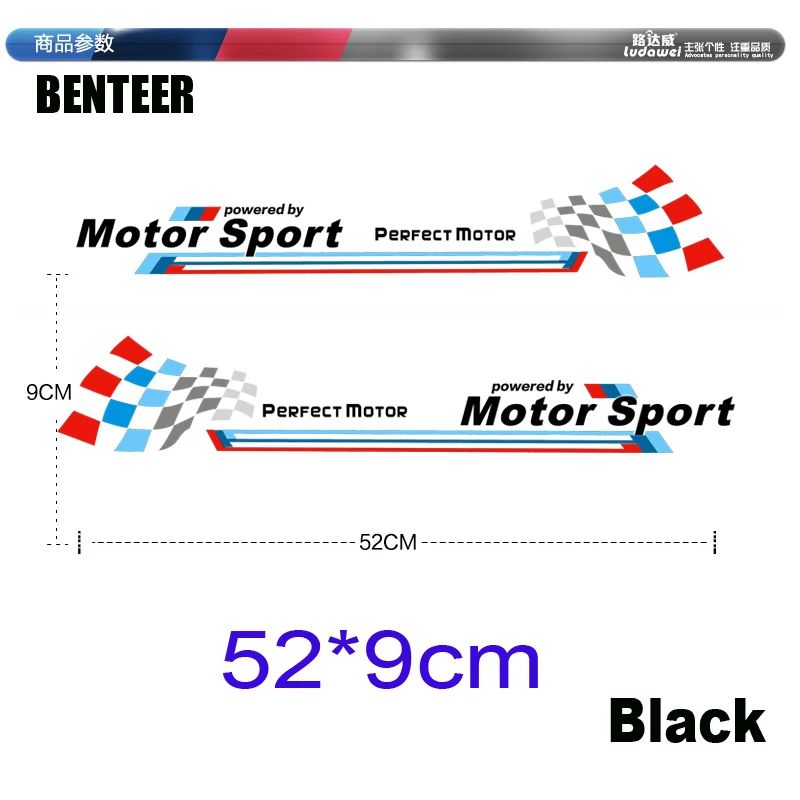 2 шт. автомобильные наклейки эмблемы для bmw F10 F20 F30 1 3 5 GT series X1 X3 X4 X5 X6|car door stickers|car body