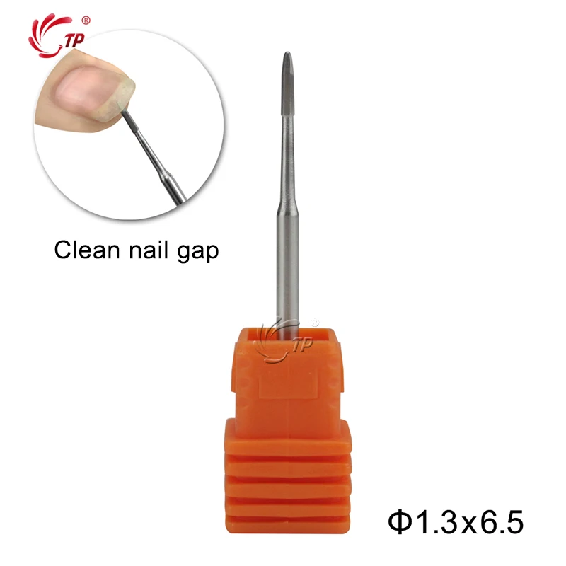 

TP 1pc Nails Cuticle Clean Bit 3/32 Shank for Electric Manicure Pedicure Drill Machine Nail Salon Drill File Nail Tool