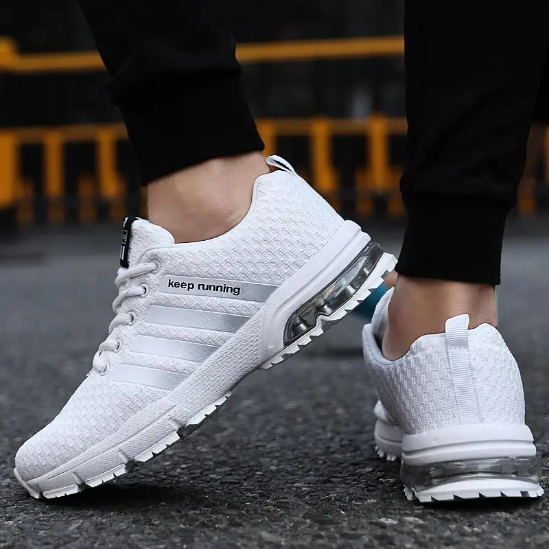 ♚Deadness Fashion Sneakers for Couple Casual Mesh Student Light and Breathable Running Shoes Size5.5-7.5